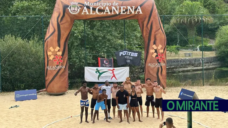 Associação do concelho do Entroncamento no Beach Wrestling 2025