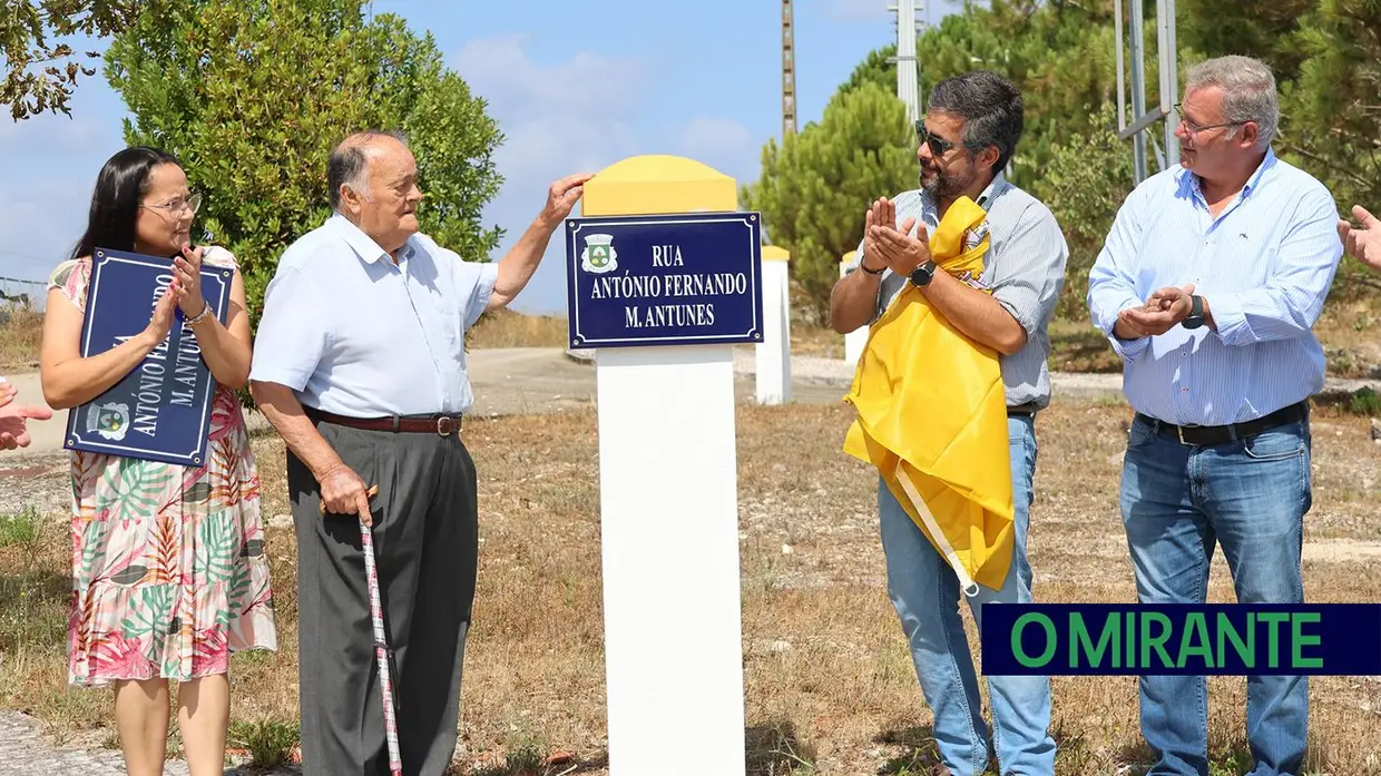 Antigo autarca de Malaqueijo homenageado com nome de rua