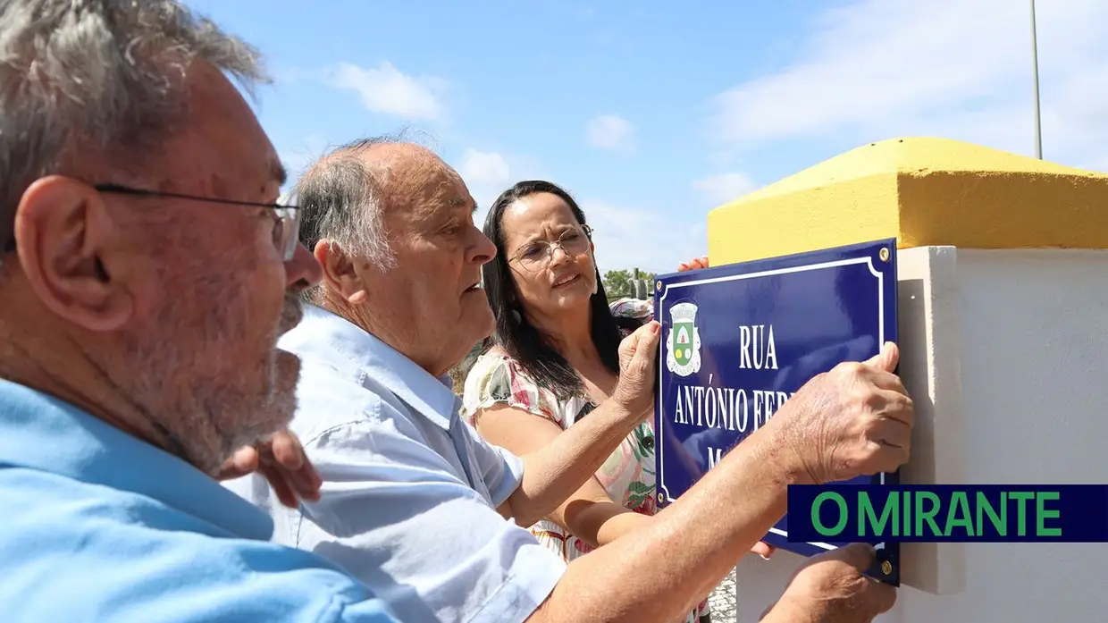 Antigo autarca de Malaqueijo homenageado com nome de rua