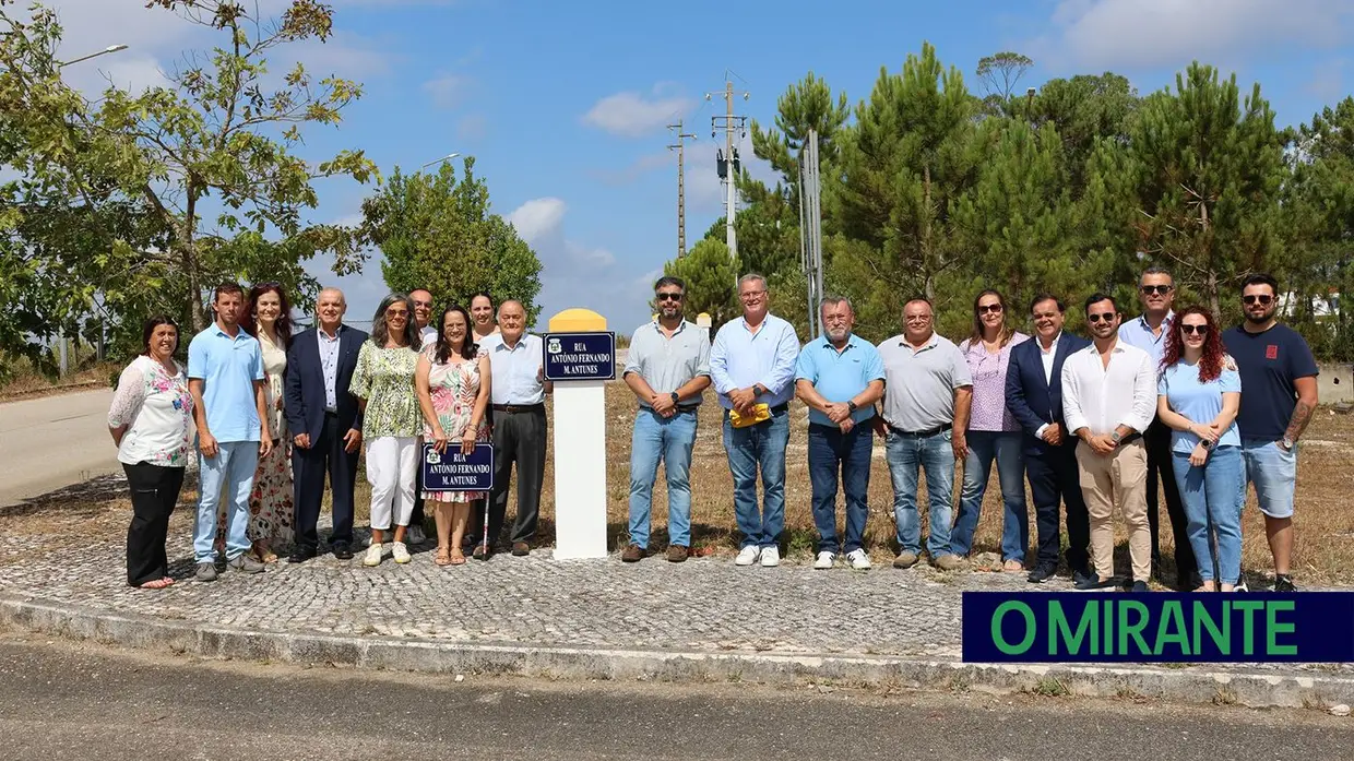 Antigo autarca de Malaqueijo homenageado com nome de rua