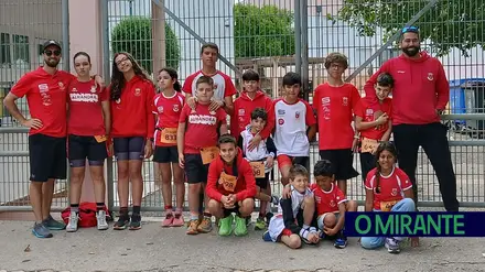 Alhandra conquista terceiro lugar por equipas no Duatlo de Alcabideche