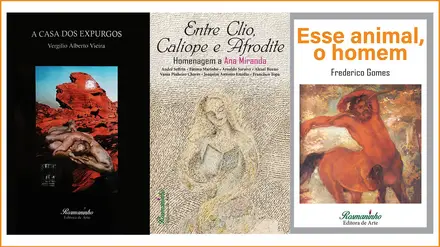Três livros da Rosmaninho a chegarem às livrarias Três livros da Rosmaninho a chegarem às livrarias