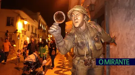 Vinte estátuas vivas vão animar as ruas de Santarém