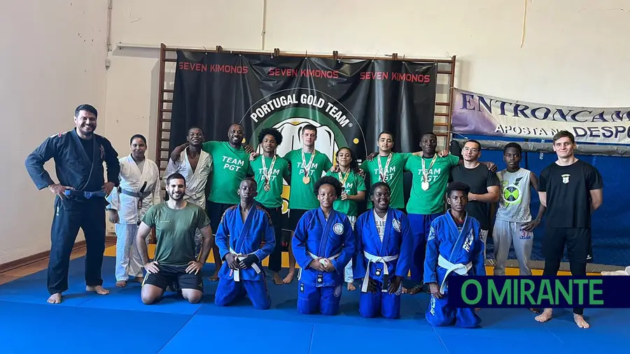 Atletas do Entroncamento conquistam pódios em Jiu-Jitsu Brasileiro