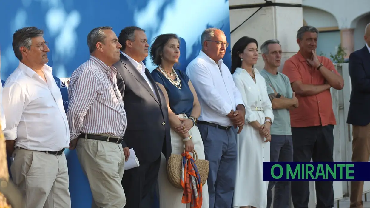 CDU apresentou candidatos ao município de Benavente com apelo ao trabalho colectivo
