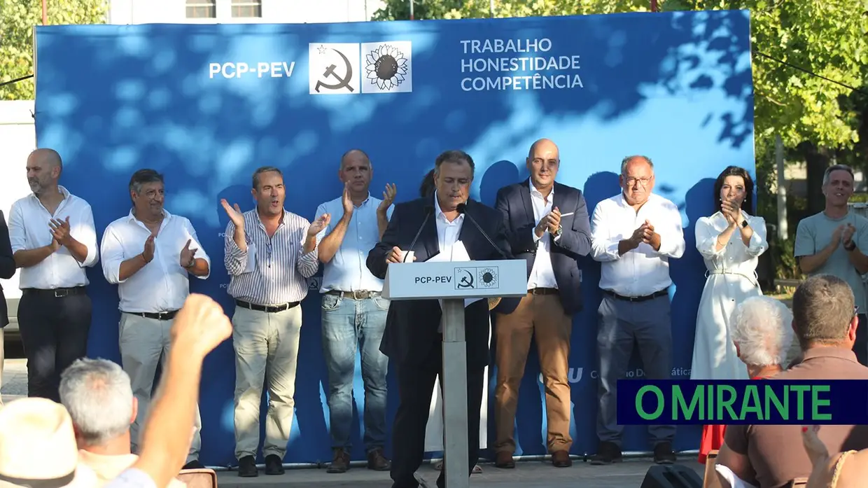 CDU apresentou candidatos ao município de Benavente com apelo ao trabalho colectivo