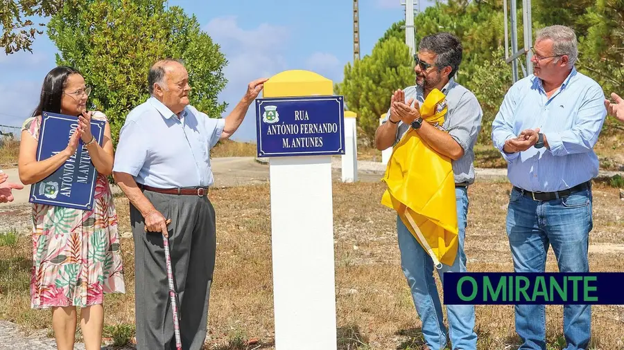 António Antunes antigo autarca de Malaqueijo homenageado com nome de rua António Antunes antigo autarca de Malaqueijo homenageado com nome de rua