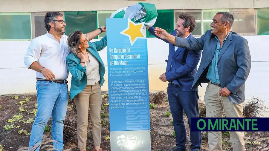 Passeio das Estrelas em Rio Maior distingue atletas e treinadores de excelência Passeio das Estrelas em Rio Maior distingue atletas e treinadores de excelência