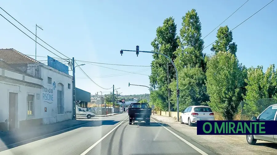 Vandalismo provoca nova avaria nos semáforos na EN3 em Santarém