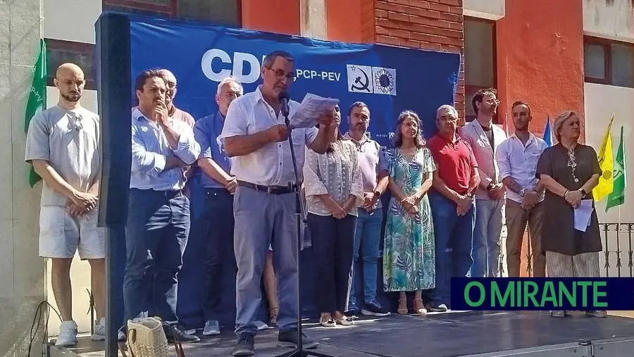CDU apresentou candidatos às freguesias de Alenquer
