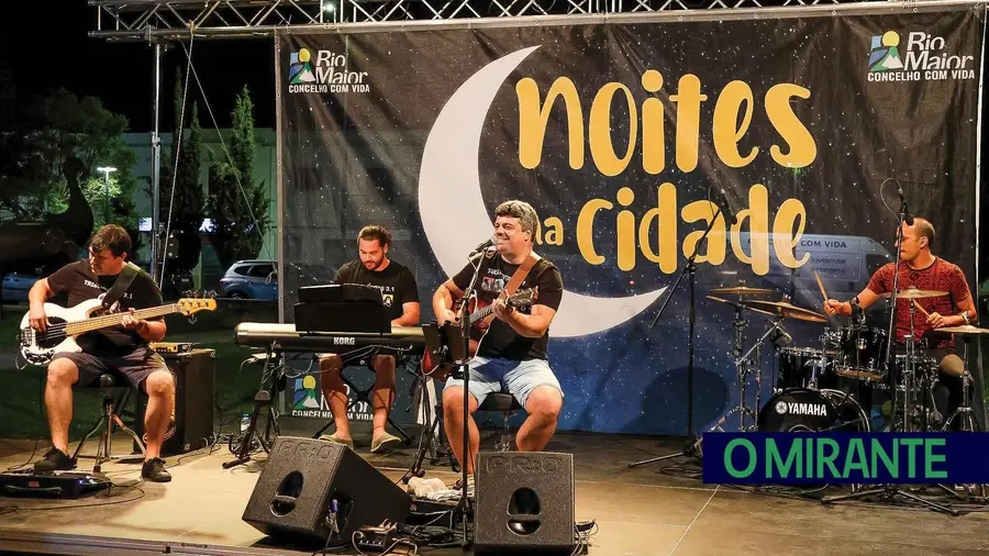 As Noites na Cidade continuam a animar Rio Maior durante este Verão