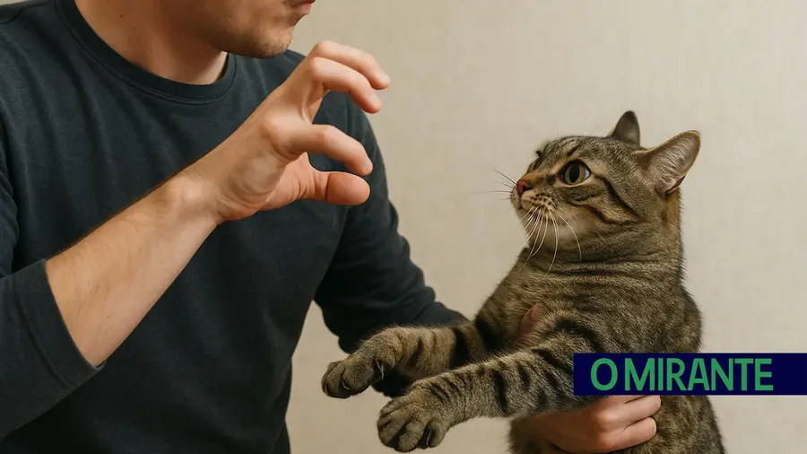 Detido depois de bater e atirar um gato contra um carro em Vila Franca de Xira Detido depois de bater e atirar um gato contra um carro em Vila Franca de Xira