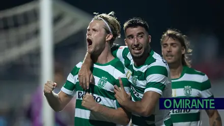Rio Maior foi palco do Casa Pia - Sporting na abertura do campeonato nacional de futebol