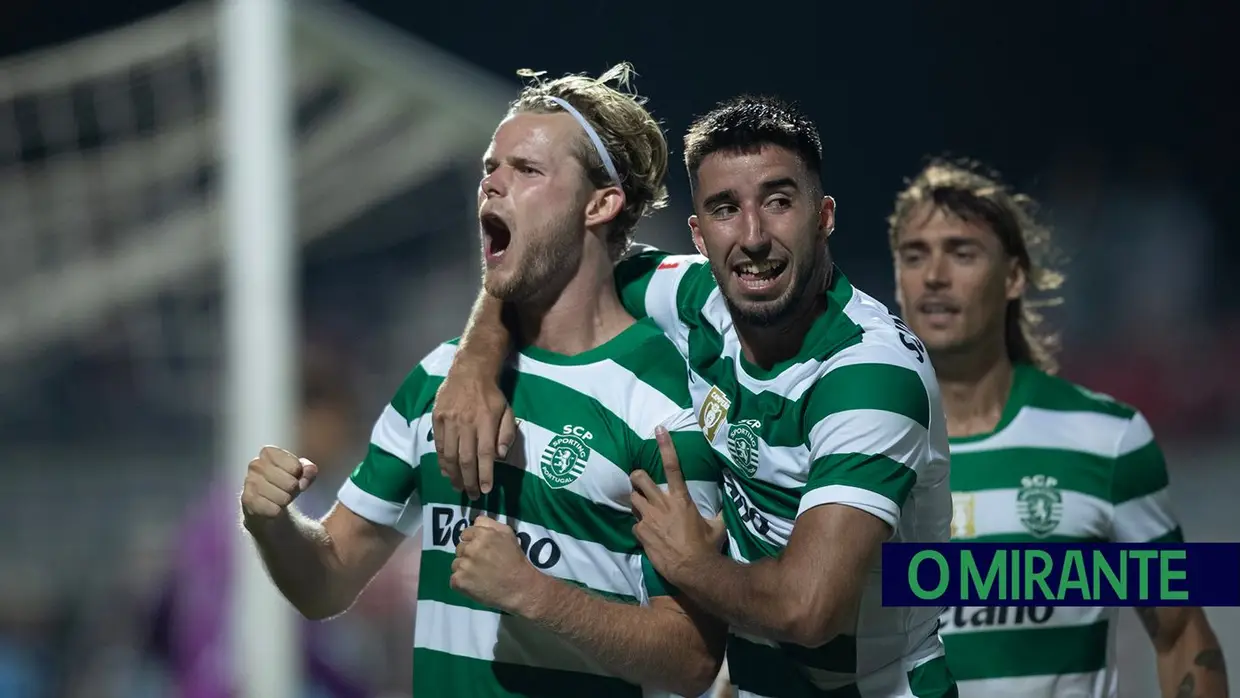 Rio Maior foi palco do Casa Pia - Sporting na abertura do campeonato nacional de futebol