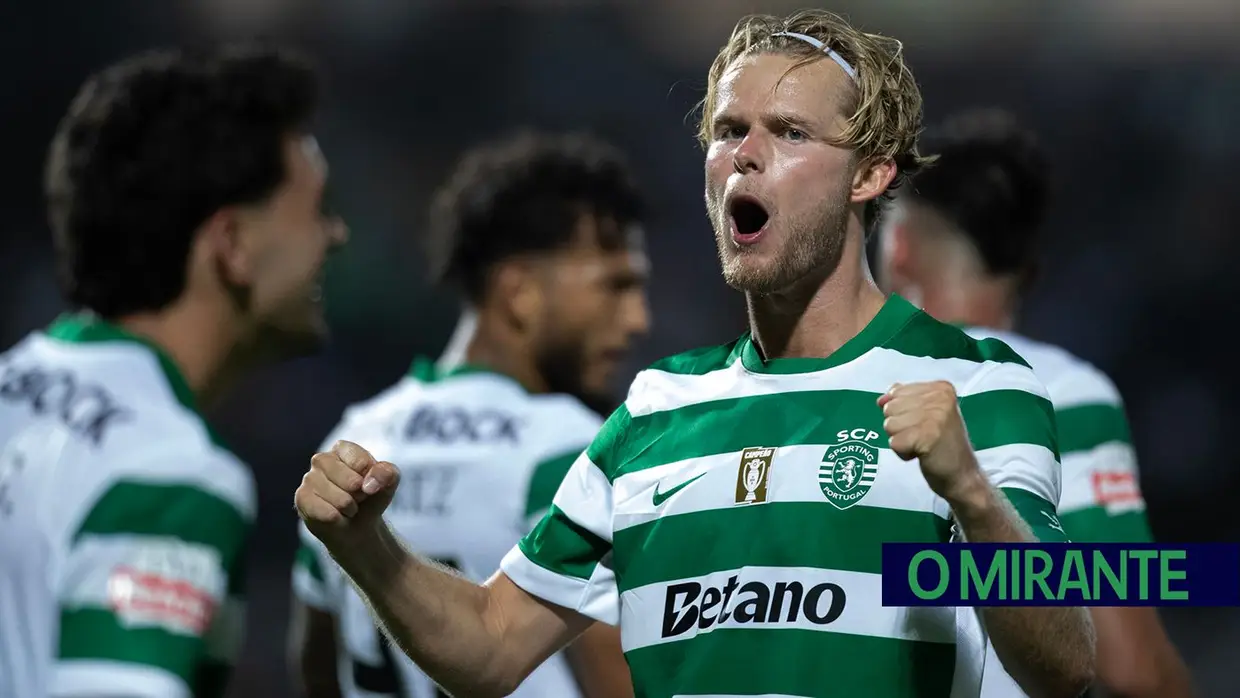 Rio Maior foi palco do Casa Pia - Sporting na abertura do campeonato nacional de futebol