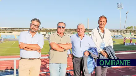 Rio Maior foi palco do arranque da primeira liga de futebol e quem ganhou foi a economia local