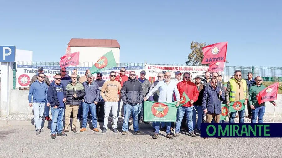 Trabalhadores da Sumol+Compal em Almeirim fazem nova greve de dois dias