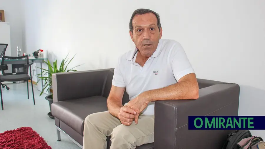 USF modelo C em Azambuja em risco de cair antes de arrancar