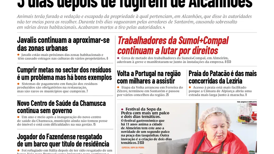 Capa Lezíria Tejo