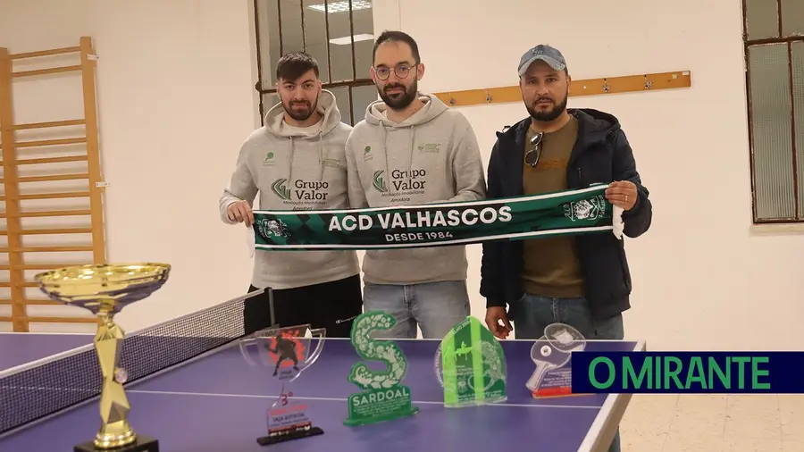 Associação de Valhascos vai melhorar instalações para a prática de ténis de mesa