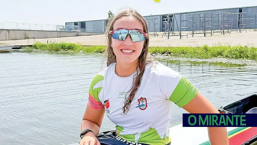 Canoísta Lara Martins em estágio rumo ao Olympic Hopes Canoísta Lara Martins em estágio rumo ao Olympic Hopes