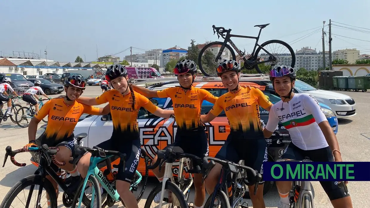 Santarém recebeu partidas da Volta a Portugal Feminina e de Cadetes