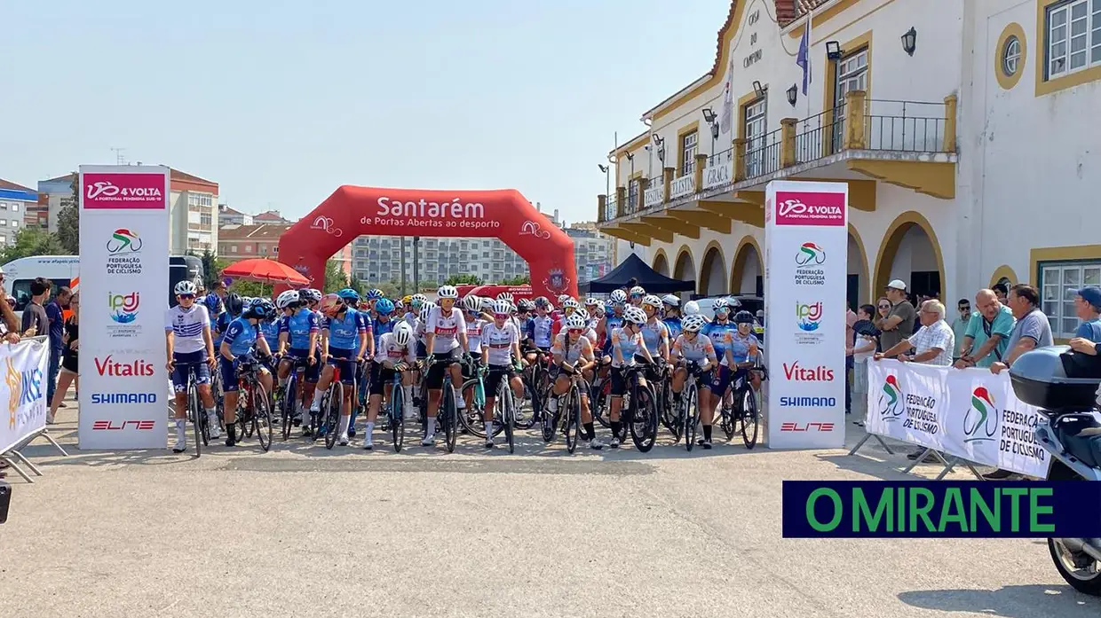 Santarém recebeu partidas da Volta a Portugal Feminina e de Cadetes