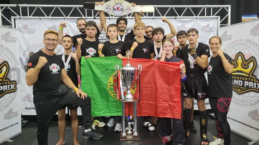 Portugal conquista seis medalhas de outro no mundial de Kicboxing Portugal conquista seis medalhas de outro no mundial de Kicboxing