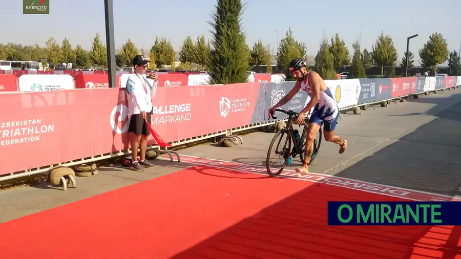 Márcio Neves conquista medalha de bronze no Mundial de Triatlo Militar