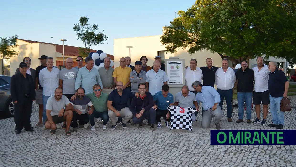 Antigo campo ganha placa evocativa nos 50 anos do Grupo Desportivo Samora Correia
