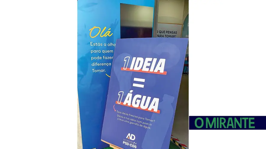 Campanha em Tomar a meter água