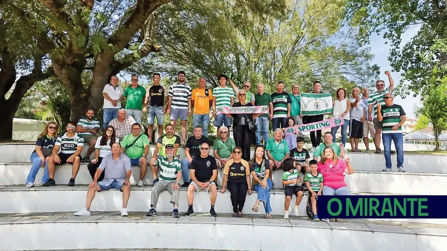 Sportinguistas convivem em Constância