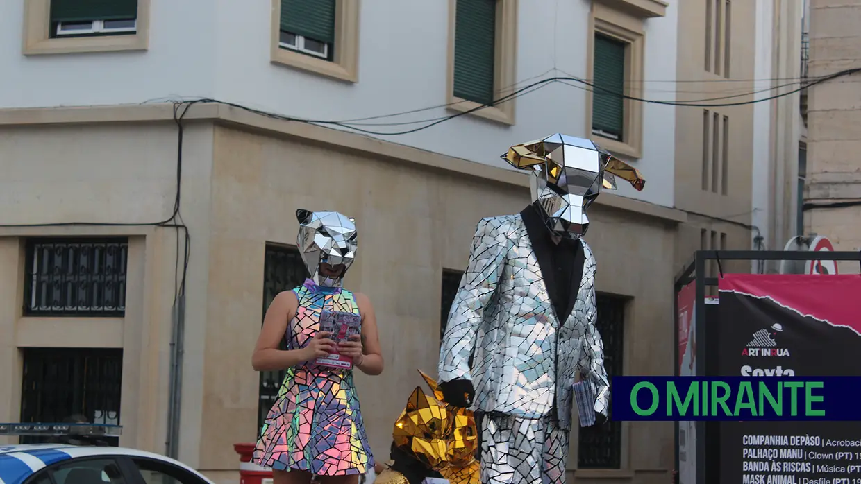 Art’In Rua transforma Tomar num palco a céu aberto