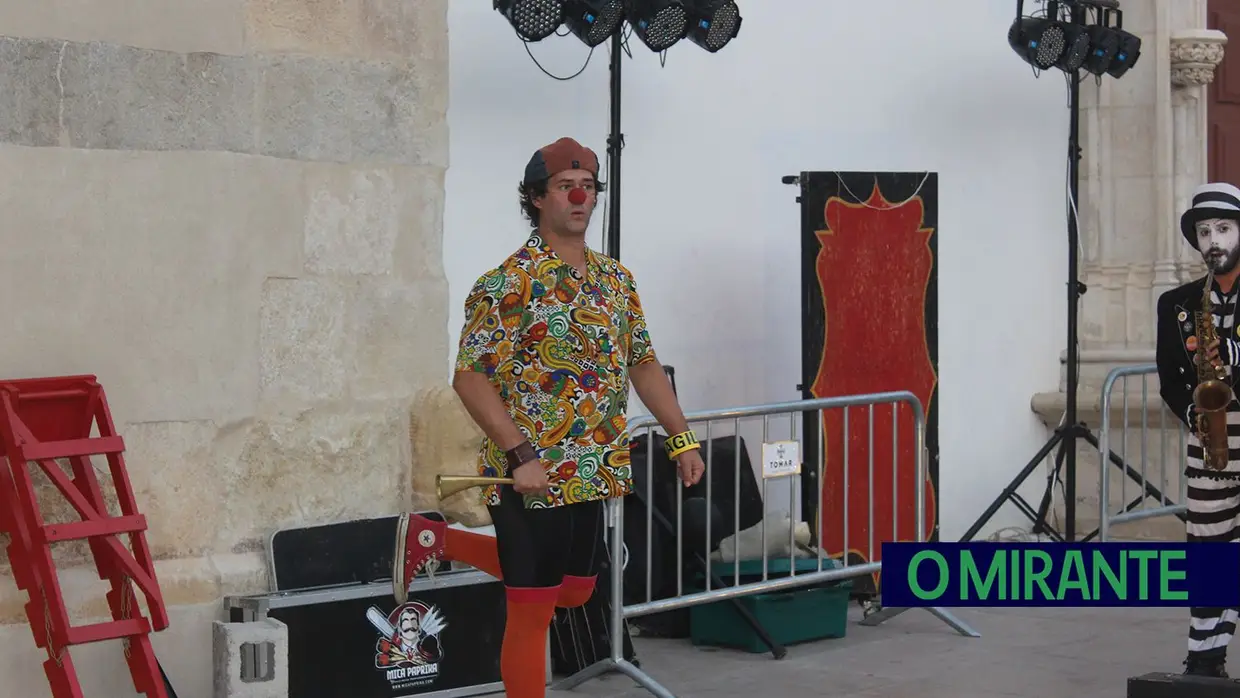 Art’In Rua transforma Tomar num palco a céu aberto