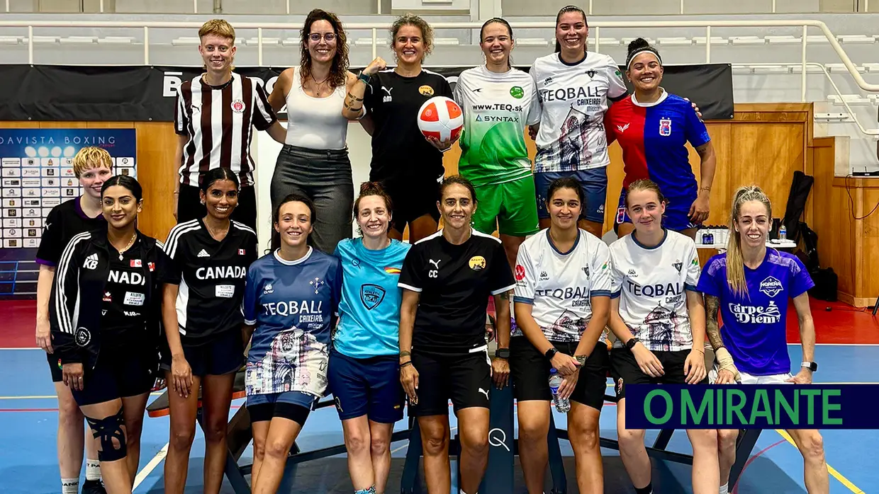 Atletas dos "Caixeiros" de Santarém dominam etapa do mundial de teqball