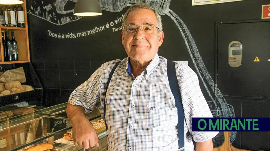 Francisco Teixeira é a alma do restaurante que abriu há mais de 30 anos em Santarém