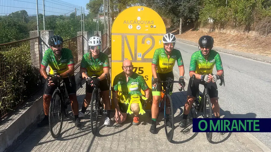 Atletas do Chamusca Trail percorrem N2 por uma causa solidária