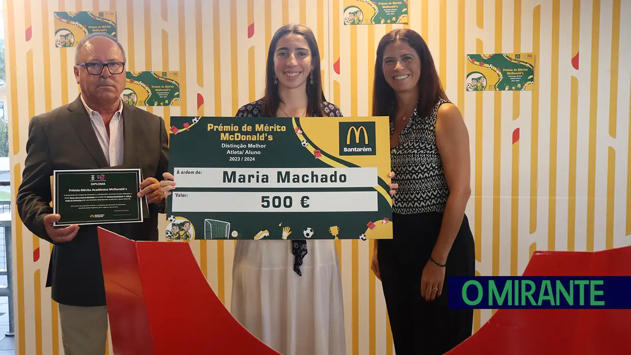 Associação de Futebol de Santarém e McDonald’s premeiam desempenho de estudantes atletas