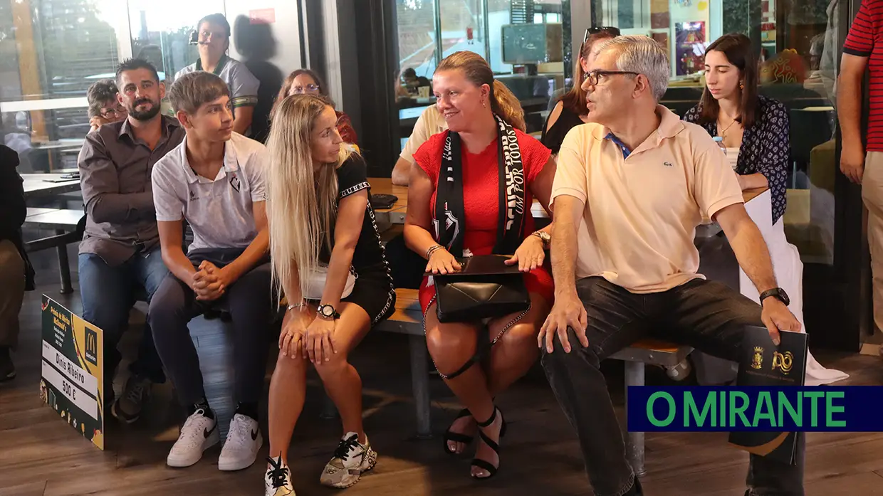 Associação de Futebol de Santarém e McDonald’s premeiam desempenho de estudantes atletas