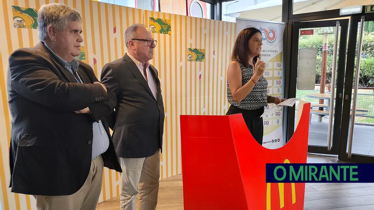Associação de Futebol de Santarém e McDonald’s premeiam desempenho de estudantes atletas
