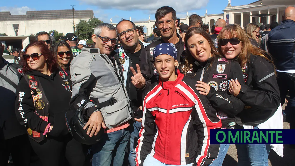 Milhares de motociclistas na Bênção dos Capacetes em Fátima