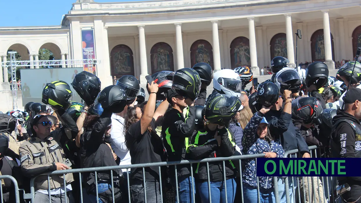 Milhares de motociclistas na Bênção dos Capacetes em Fátima