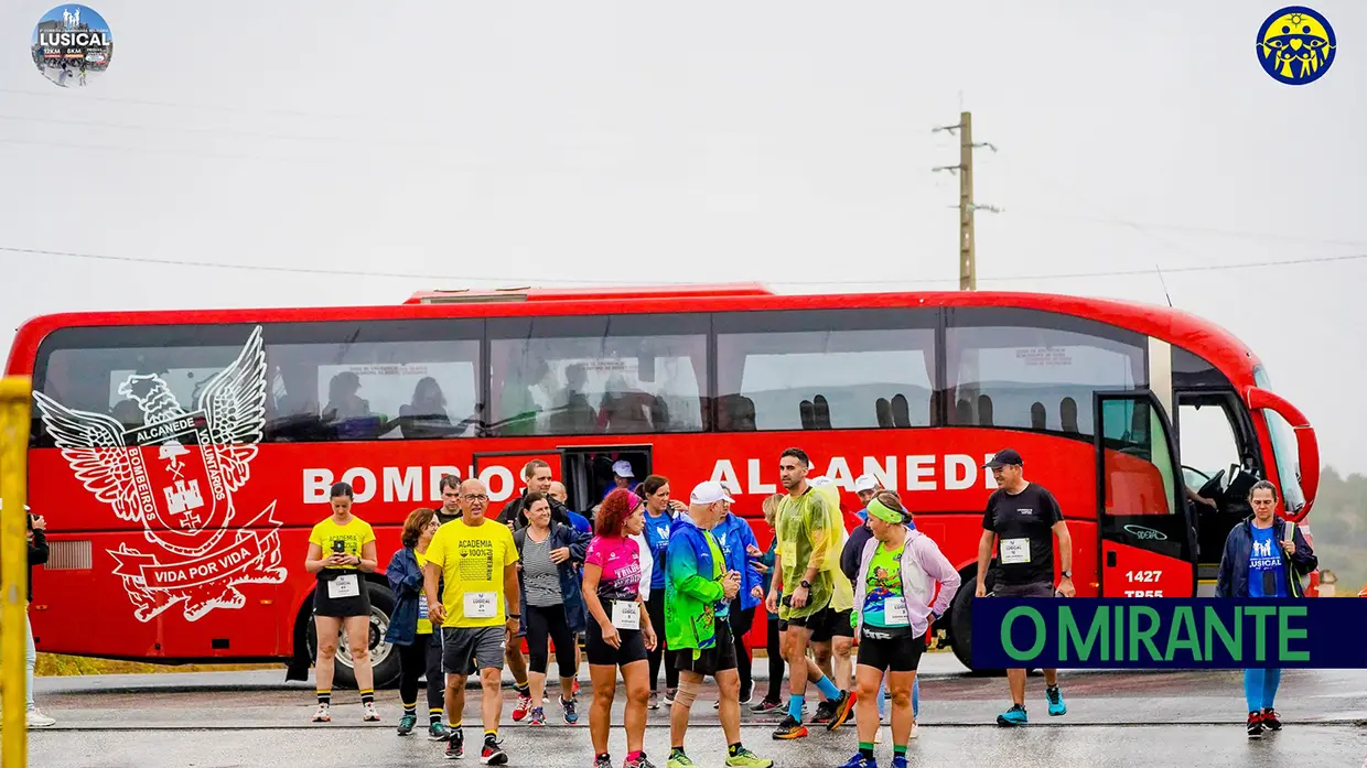 Corrida Solidária Lusical angaria nove mil euros para Bombeiros de Alcanede