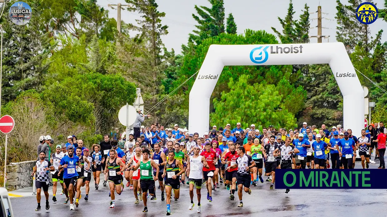 Corrida Solidária Lusical angaria nove mil euros para Bombeiros de Alcanede