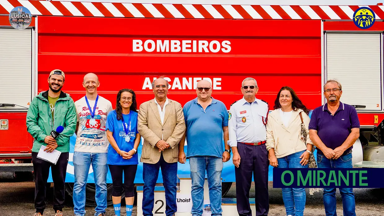 Corrida Solidária Lusical angaria nove mil euros para Bombeiros de Alcanede