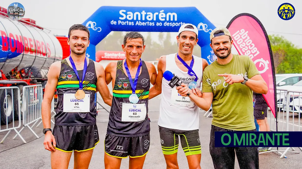 Corrida Solidária Lusical angaria nove mil euros para Bombeiros de Alcanede