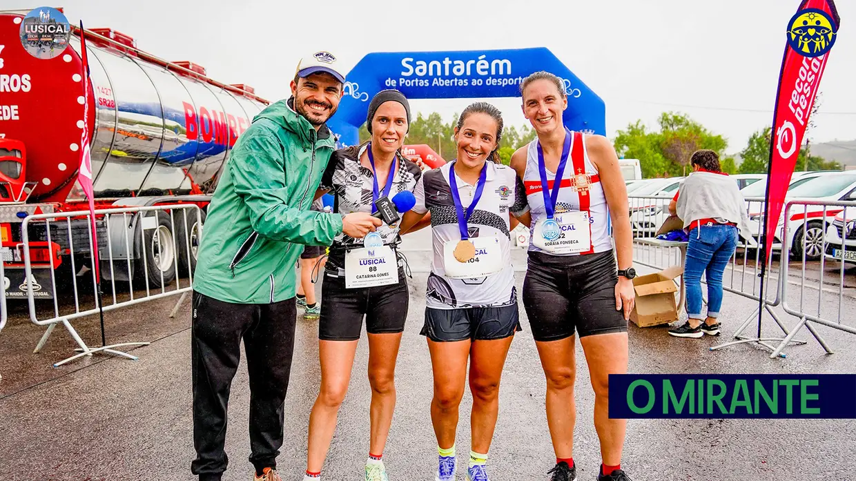 Corrida Solidária Lusical angaria nove mil euros para Bombeiros de Alcanede