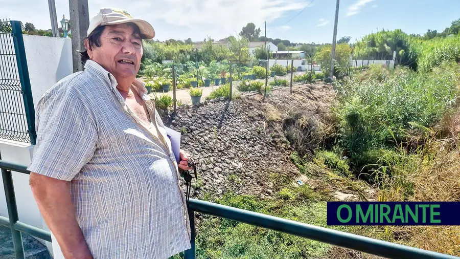 Vala por limpar em Vale Mansos motiva queixas de munícipe