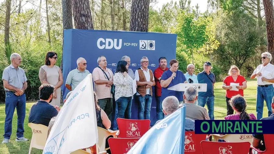 CDU apresentou cabeças de lista no concelho de Abrantes