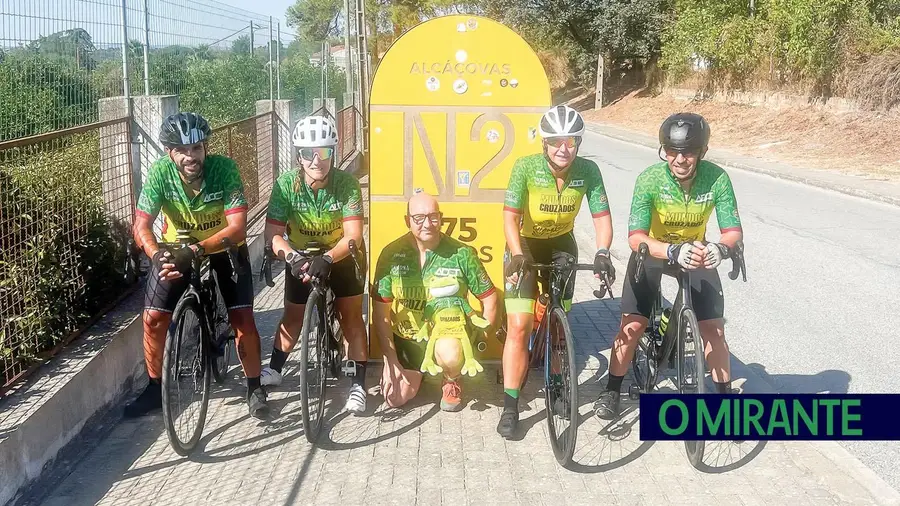 Atletas do Chamusca Trail percorrem N2 por uma causa solidária